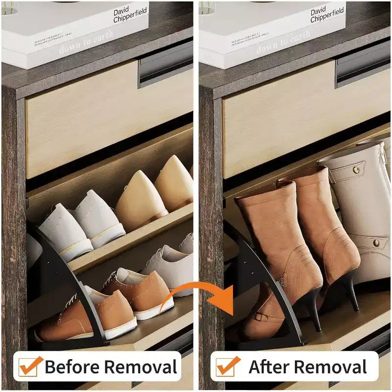 Meuble de Rangement à Chaussures Vintage pour Entrée