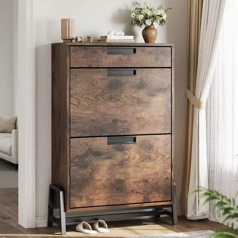Meuble de Rangement à Chaussures Vintage pour Entrée