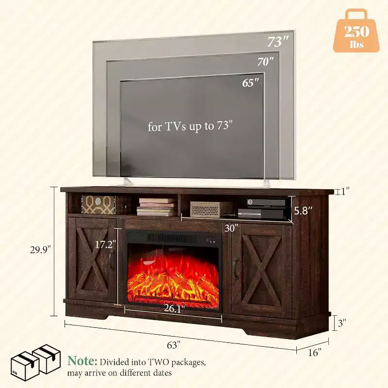 Meuble TV de ferme