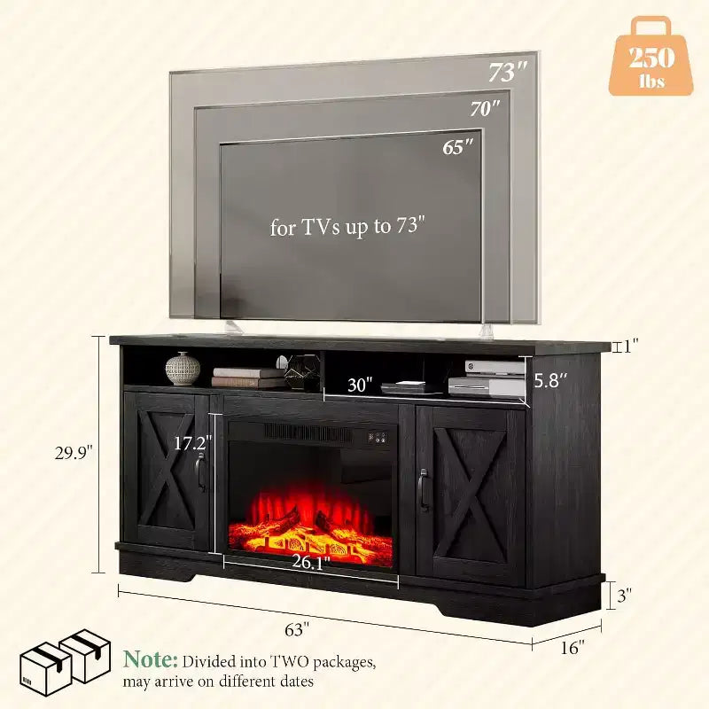 Meuble TV de ferme