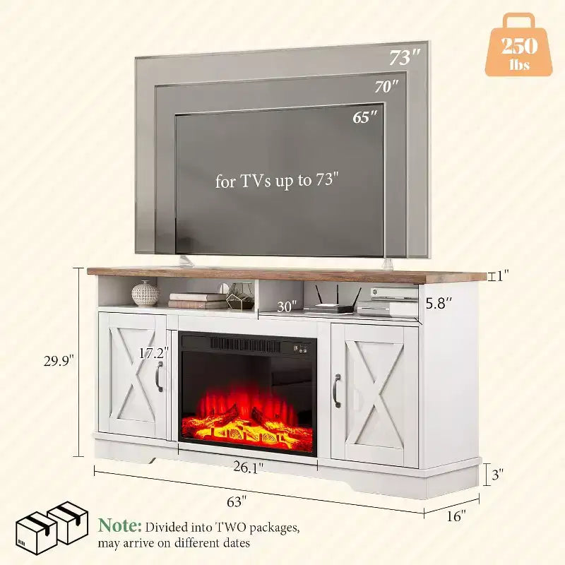 Meuble TV de ferme