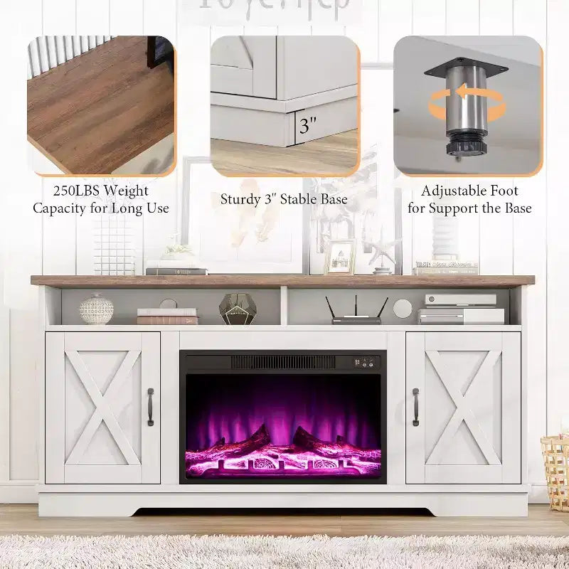 Meuble TV de ferme