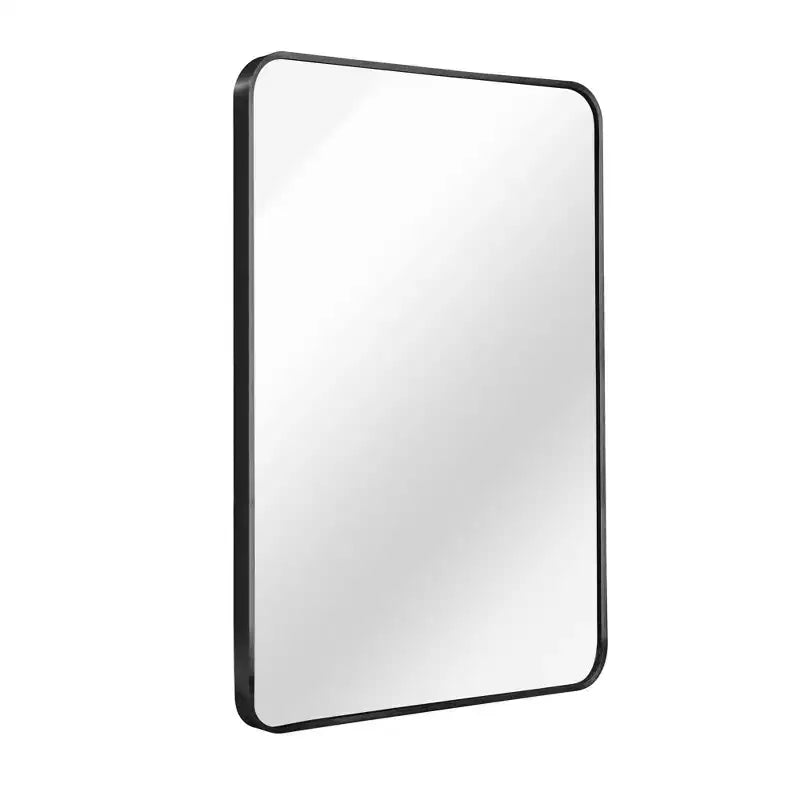 Miroir de salle de bain rectangulaire avec cadre en aluminium Miroir de courtoisie