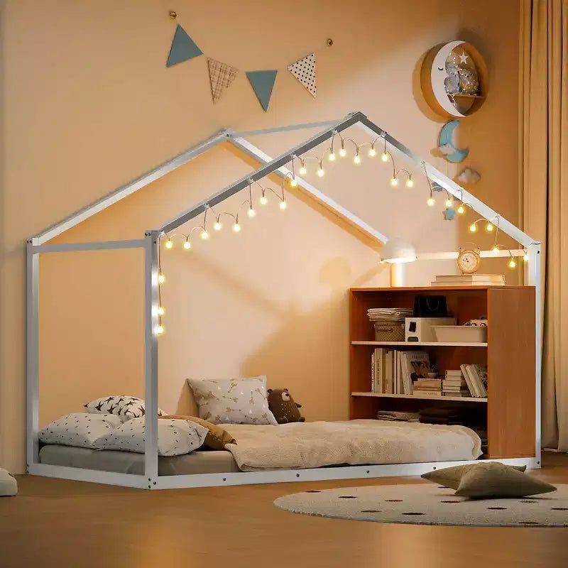 Lit cabane en métal pour enfants