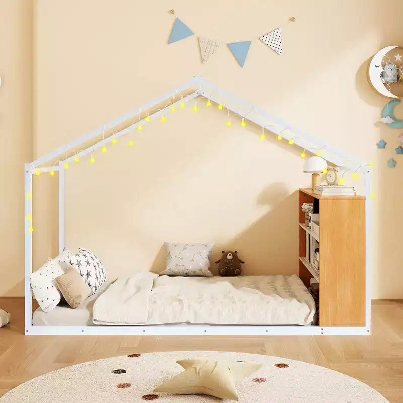 Lit cabane en métal pour enfants