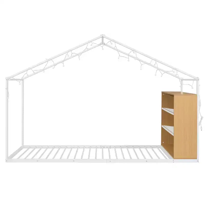 Lit cabane en métal pour enfants
