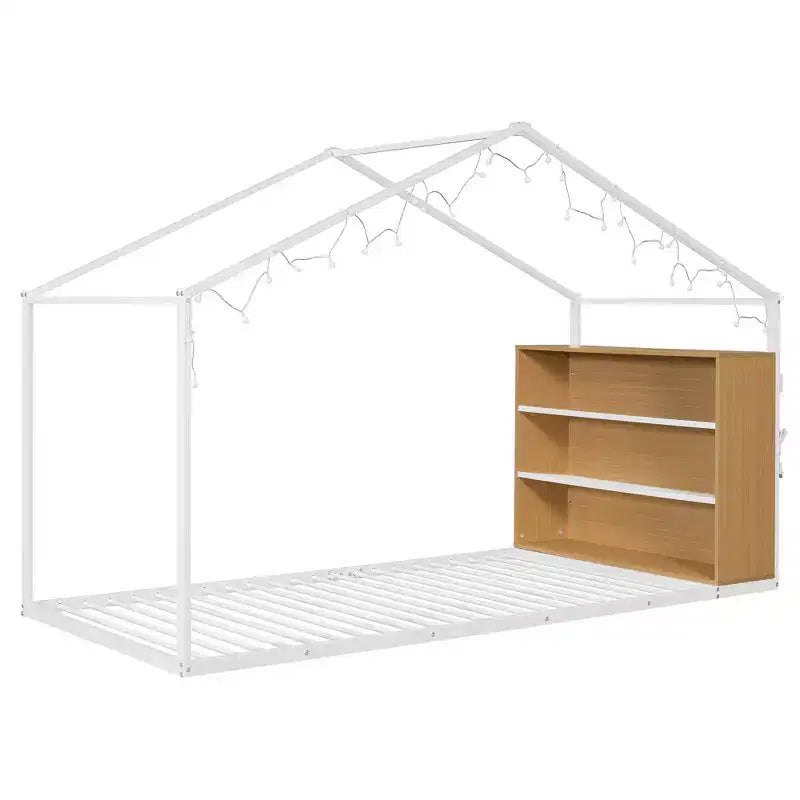 Lit cabane en métal pour enfants