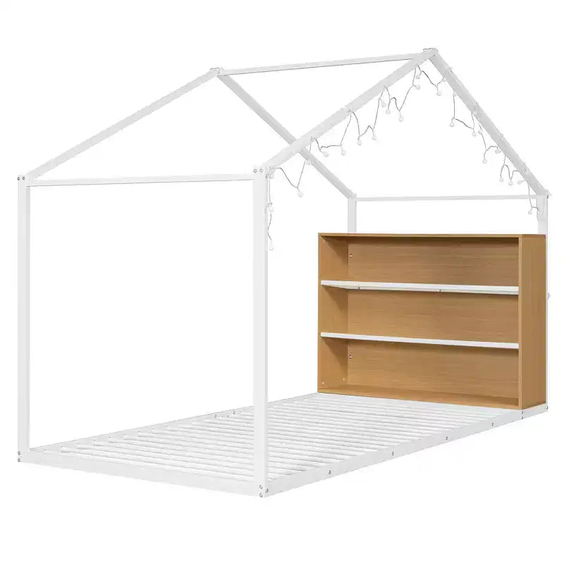 Lit cabane en métal pour enfants