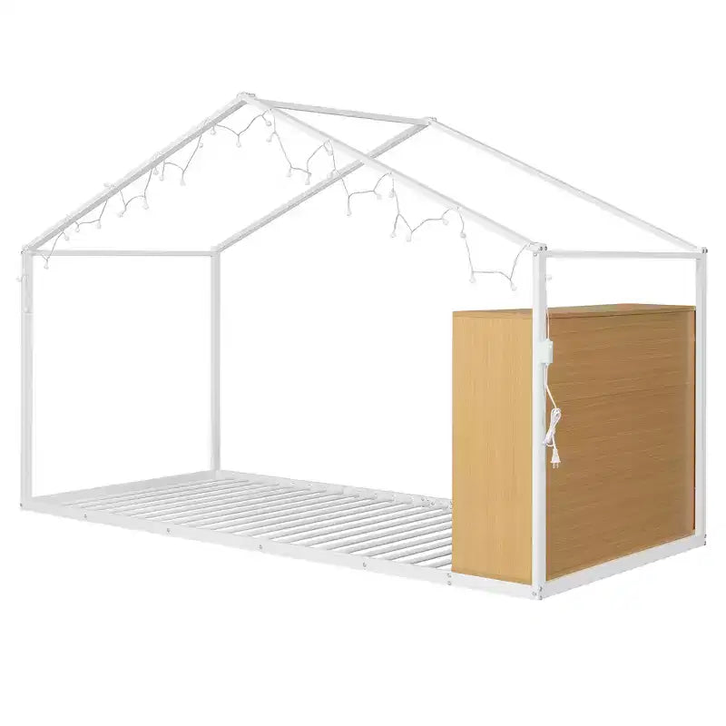 Lit cabane en métal pour enfants
