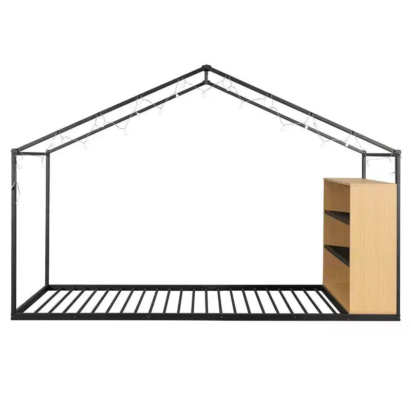 Lit cabane en métal pour enfants