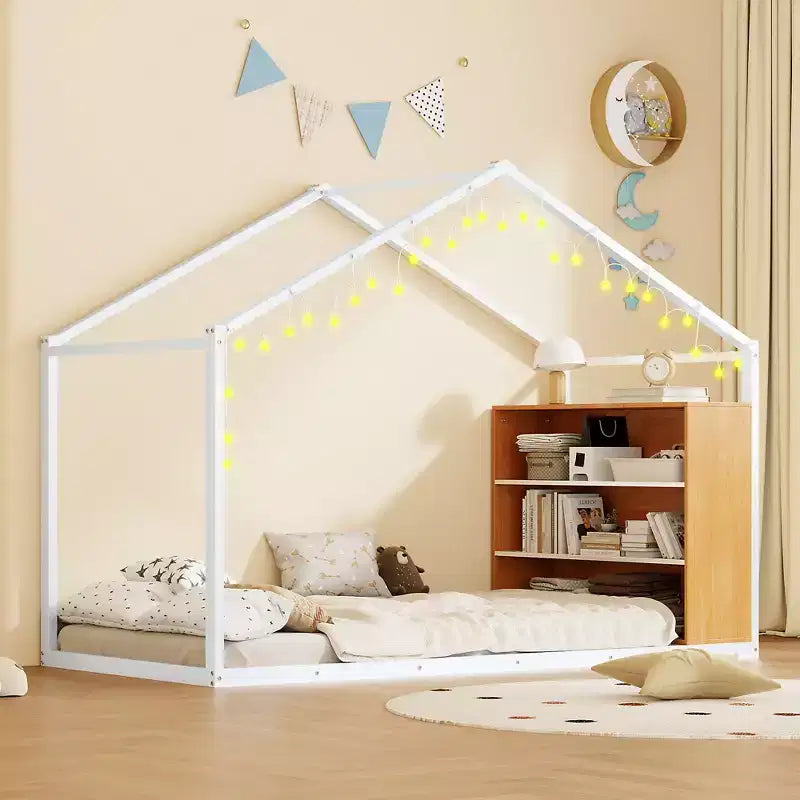 Lit cabane en métal pour enfants