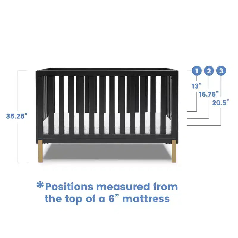 Lit de bébé convertible 4-en-1