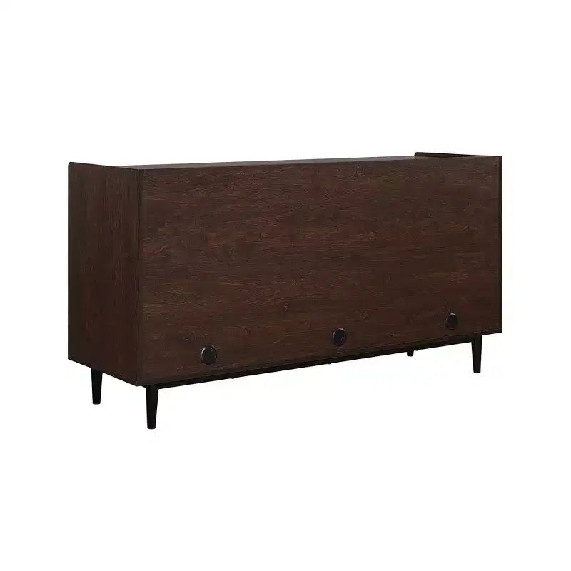 Buffet/Crédence moderne du milieu du siècle à 2 portes