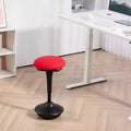 Siège sans dossier oscillant avec hauteur réglable, tabouret ergonomique actif avec mouvement de balancement rembourré