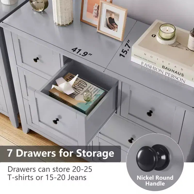 Commode en bois moderne