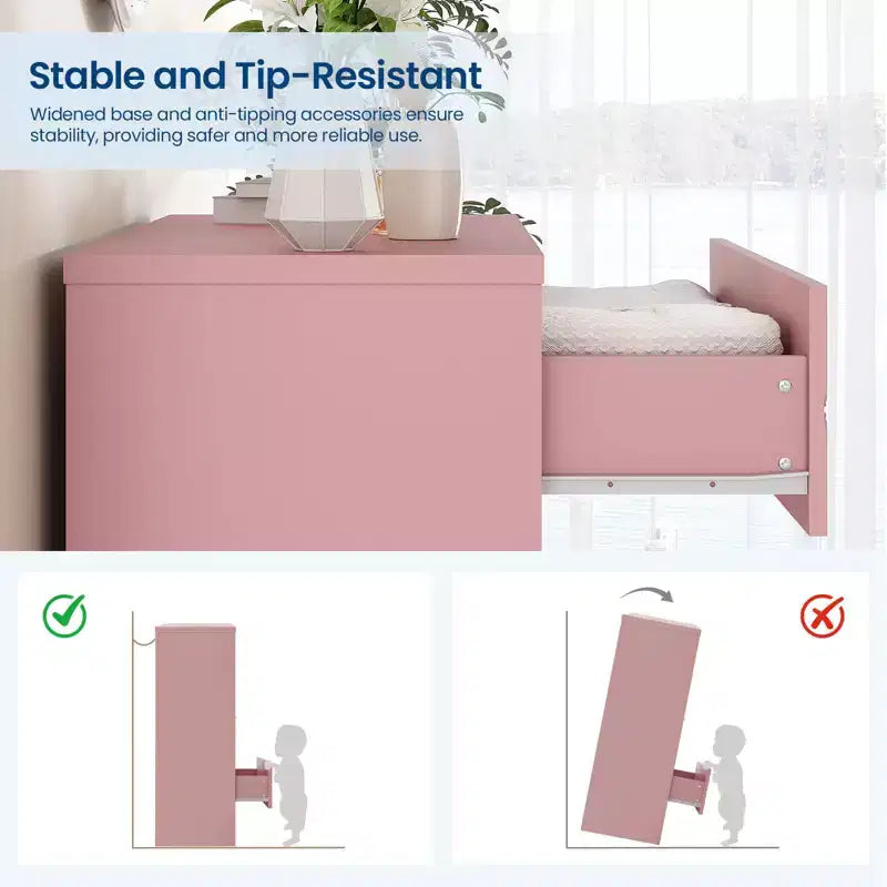Commode à 4 tiroirs avec poignées dorées, petite commode de rangement pour chambre à coucher, salon, dressing