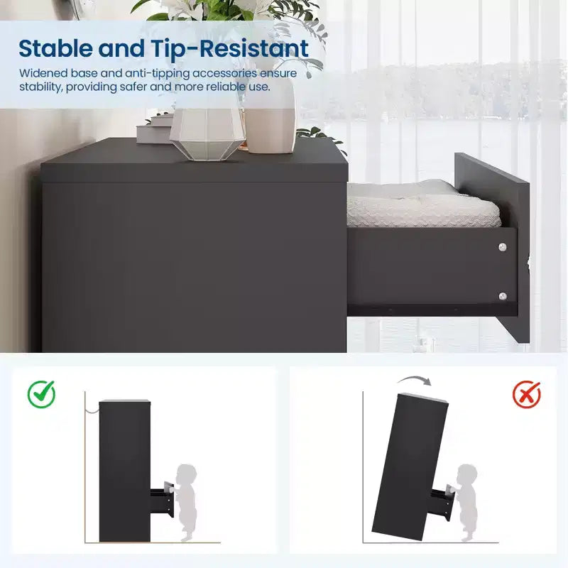Commode à 4 tiroirs avec poignées dorées, petite commode de rangement pour chambre à coucher, salon, dressing