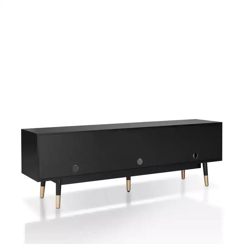 Meuble TV 3 tiroirs de style Mid-Century
