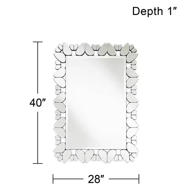 Miroir Mural Décoratif Rectangulaire
